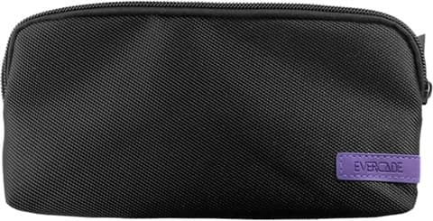 Official Evercade EXP Black/ Purple Soft Carry Case Used