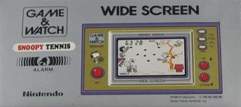 Snoopy Tennis (Wide Screen Series) Boxed Used