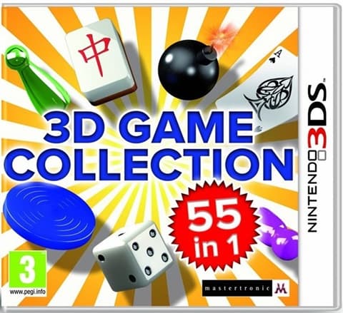3D Game Collection - 55-in-1 Used Nintendo 3DS Game