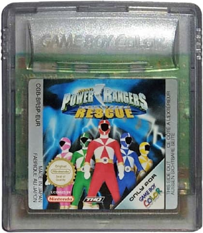 Power Rangers Lightspeed Rescue Unboxed Used