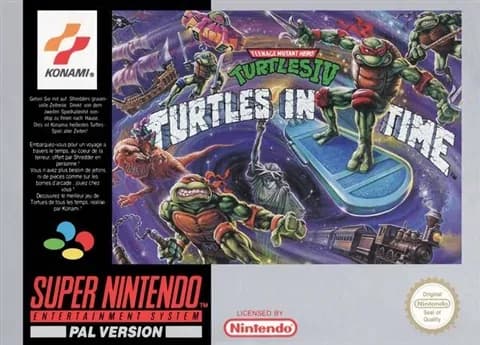 Teenage Mutant Ninja Turtles IV: Turtles In Time Boxed Used