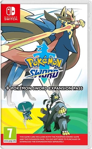 Pokemon Sword + Expansion Pass Used Nintendo Switch Game