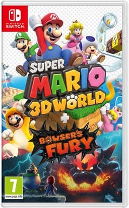 Super Mario 3D World + Bowsers Fury Used Nintendo Switch Game