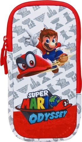 HORI Nintendo Switch Mario Odyssey Red Carry Case Used