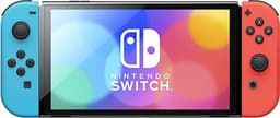 Switch Console 64GB OLED + Neon Red/Blue Joy-Con Discounted Used
