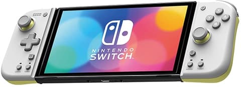 Hori Nintendo Switch Split Pad Compact (L+R) Light Grey/Yellow Used Nintendo Switch Game