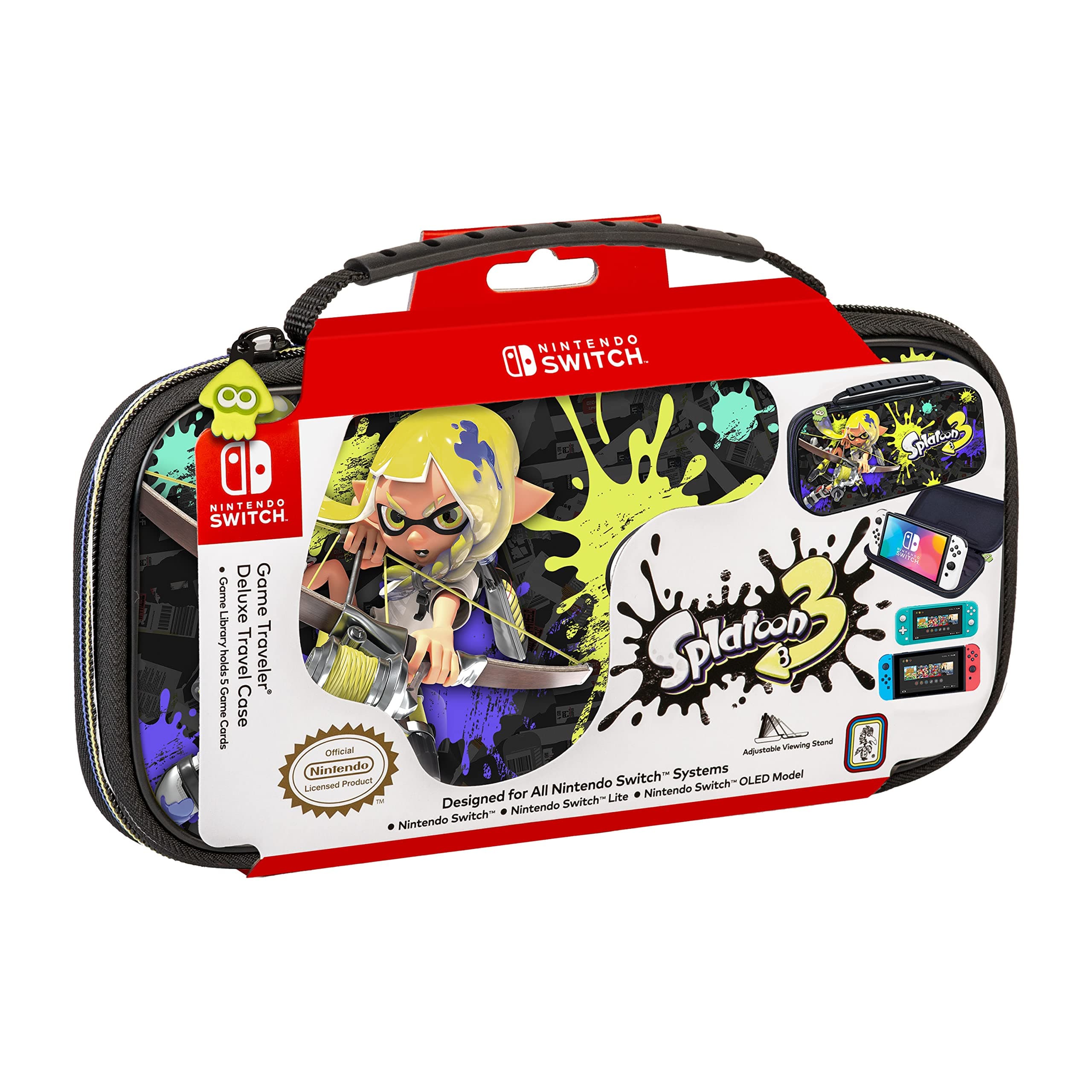 Official Switch Splatoon 3 Carry Case Used