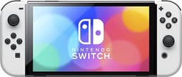 Switch Console 64GB OLED + White Joy-Con Unboxed Used