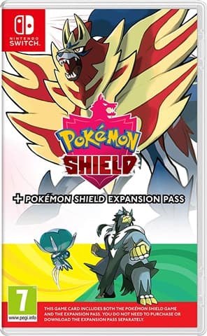 Pokemon Shield + Expansion Pass Used Nintendo Switch Game