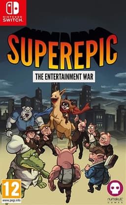 SuperEpic: The Entertainment War Used Nintendo Switch Game