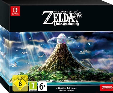 Legend of Zelda: Links Awakening Limited Ed. w/Artbook & Steelbook Used Nintendo Switch Game