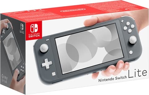 Nintendo Switch Lite Console 32GB Grey Boxed Used