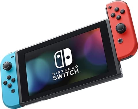 Switch Console 32GB HAC-001-01 + Neon Red/Blue Joy-Con Unboxed Used