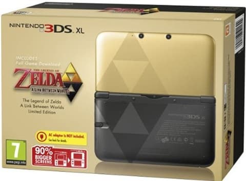Nintendo 3DS XL Console Zelda Ed. (No Game) Boxed