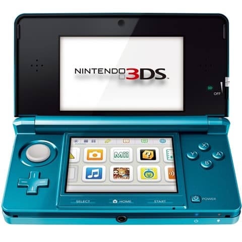 Nintendo 3DS Console Aqua Blue Unboxed