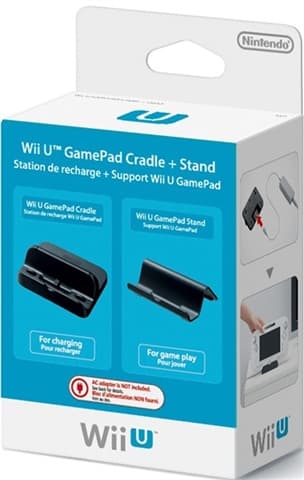 Wii U Gamepad Cradle & Stand Used