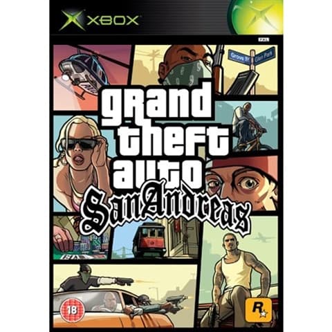 Grand Theft Auto - San Andreas Used Xbox Game