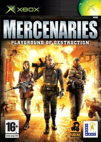 Mercenaries Used Xbox Game