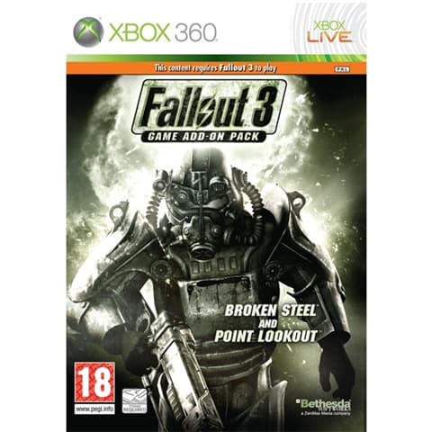 Fallout 3 - Broken Steel/Point Lookout Used Xbox 360 Game