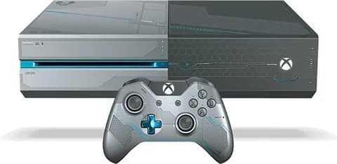 Xbox One Console 1TB Halo 5 Silver/Black Ltd. Ed. (No Game) Discounted Used
