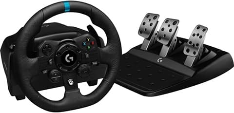 Logitech G923 Driving Force Racing Wheel+Pedals (XB1 & PC) Used Xbox One Game