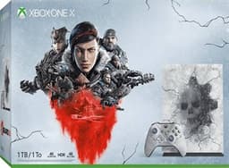 Xbox One X Console 1TB Gears 5 Ed. White/Grey (No Game) Boxed Used