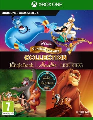Disney Classic Games Collection: The Jungle Book Aladdin & The Lion King Used Xbox One Game