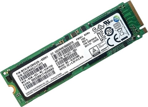 Samsung MZ-VLW1280 128GB 2280 NVMe M.2 Used