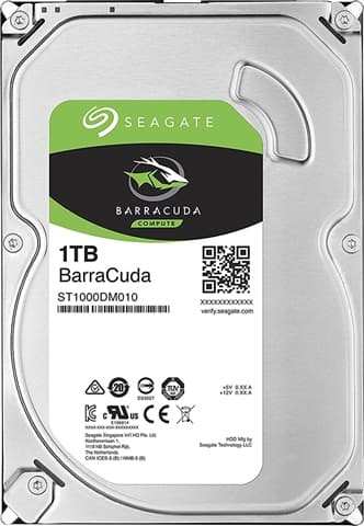 Seagate BarraCuda Compute ST1000DM010 1TB 3.5 SATA Used