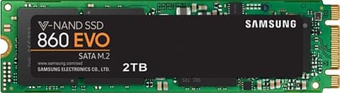 Samsung 860 EVO 2TB 2280 2TB SATA M.2 Used