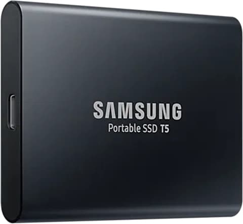 Samsung T5 2TB USB-C 3.1 Gen2 Portable SSD Black Used