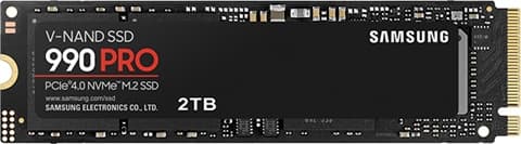 Samsung 990 PRO MZ-V9P2T0B 2TB PCIe 2280 NVME M.2 Used