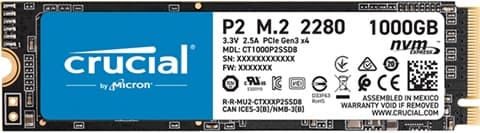 Crucial P2 2280 1TB SATA M.2 Used