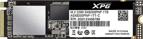 Adata XPG SX8200 Pro 1TB 2280 NVMe M.2 Used