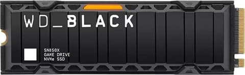 WD Black SN850X w/Heatsink (PCIe 4.0) 2TB 2280 NVMe M.2 SSD Used