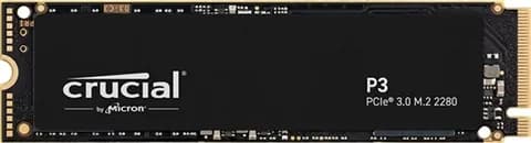 Crucial P3 500GB 2280 NVMe M.2 Used