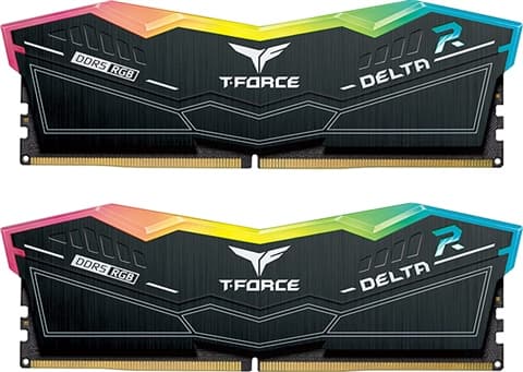TeamGroup Delta RGB Black (2x16GB) 7200MTs FF3D532G7200HC34ADC01 Used