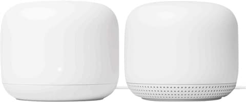 Google Nest Wifi Router & Point - Snow Used