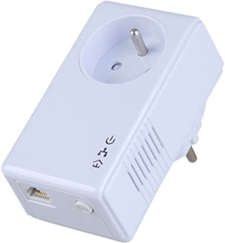 200Mbps - PLC Mini Passthough Powerline Nertwork Adapter Used