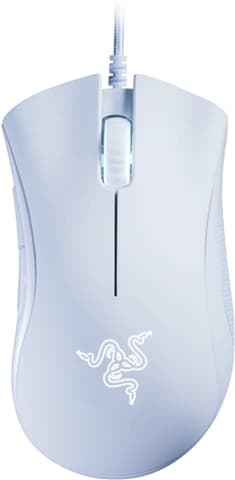 Razer Deathadder Essential 6400dpi Gaming Mouse - White Grade Good Used