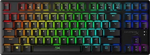 HyperX Alloy Origins Core Tenkeyless Mechanical Gaming Keyboard (Aqua) Grade Good Used