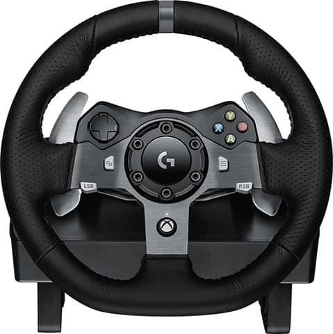 Logitech G920 Driving Force Racing Wheel+Pedals (Xbox One+PC) Grade Fair Used