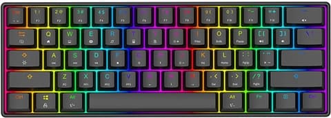 Magic Refiner MK21 RGB Mechanical Keyboard - (Blue/Blue Switch) Grade Good Used