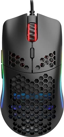 Glorious Wired Model O- Gaming Mouse - Glossy Black Grade Good Used