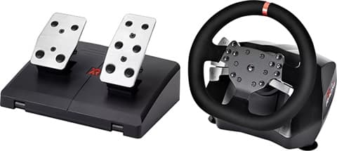 XR Racing Pro Sim Driving Wheel & Padel (PS4 Xbox Nintendo) Used
