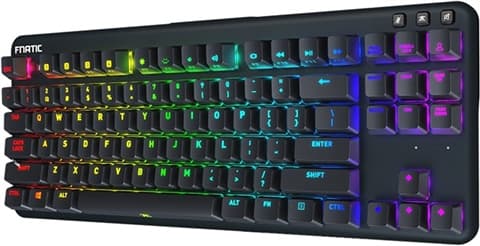 Fnatic miniSTREAK RGB Mechanical Keyboard Grade Good Used