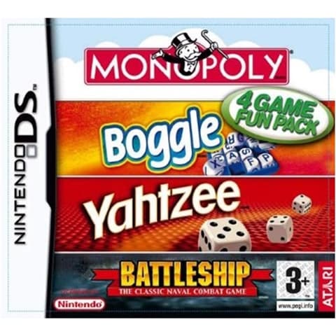 Hasbro Compilation (Monopoly/Boggle/Yahtzee/Battleship)