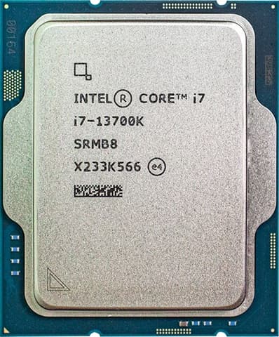 Intel Core i7-13700K (8EC + 8PC/24T @ 3.4GHz) LGA1700 Used