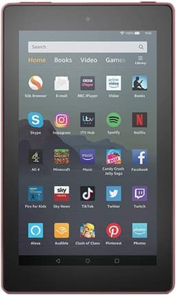 Amazon Fire 7 16GB 2019 Plum Grade Good Used