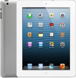 Apple iPad 4th Gen (A1458) 9.7 16GB - White WiFi Grade Fair Used